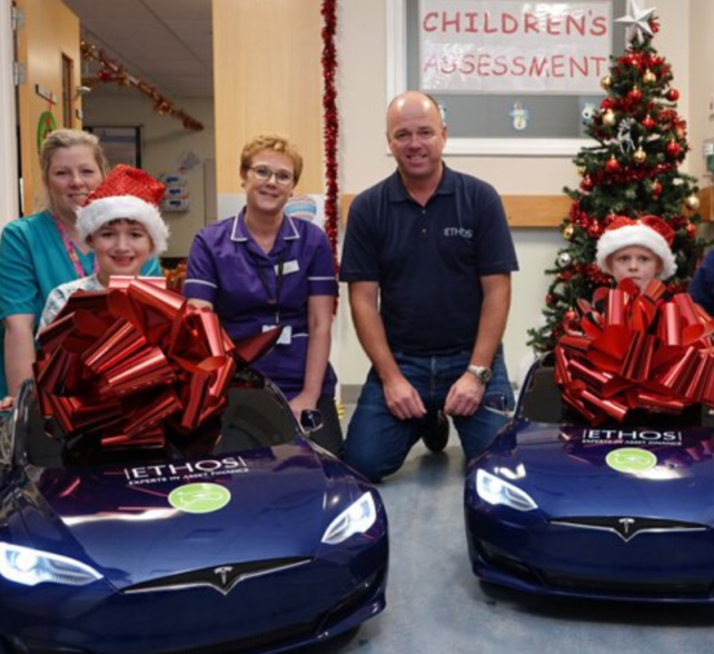 Tesla Cars Donated to Woodlands Ward