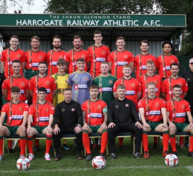 Harrogate Railway Athletic Football Club take on the Yorkshire Three Peaks