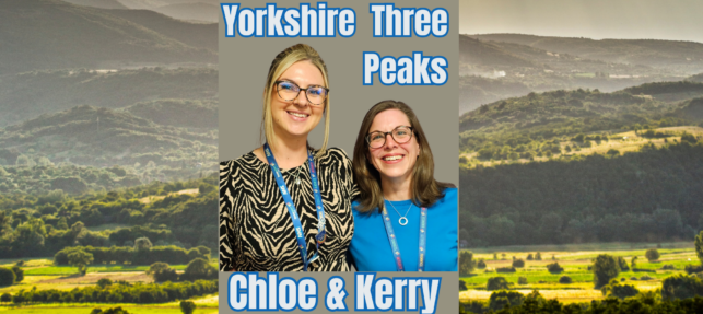 Chloe & Kerry’s Yorkshire Three Peaks Challenge