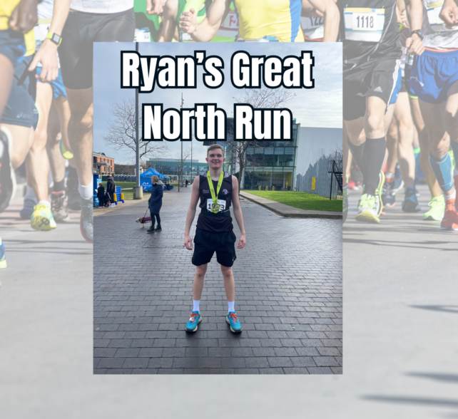 Ryan’s Great North Run for the Great Start in Life Foundation