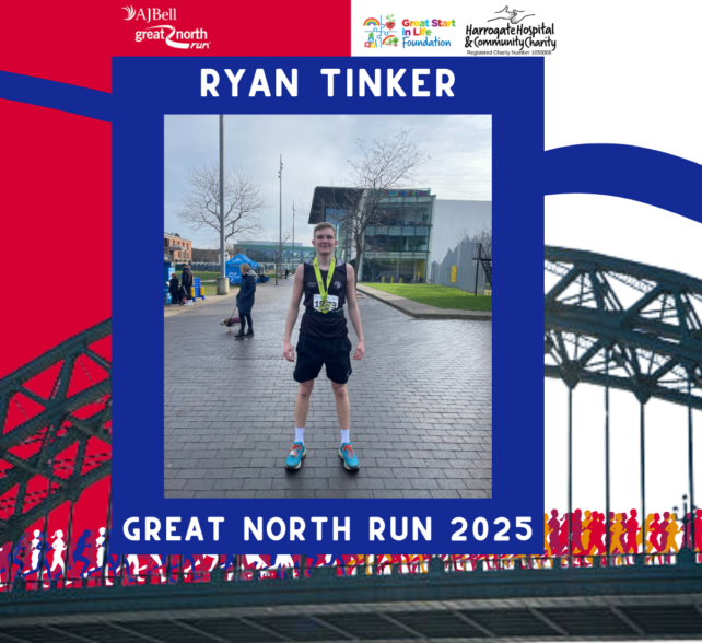 Ryan’s Great North Run for the Great Start in Life Foundation