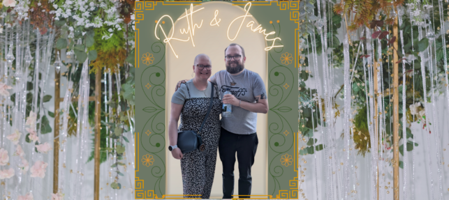 Ruth and James’ Wedding – Fundraising for Active Against Cancer