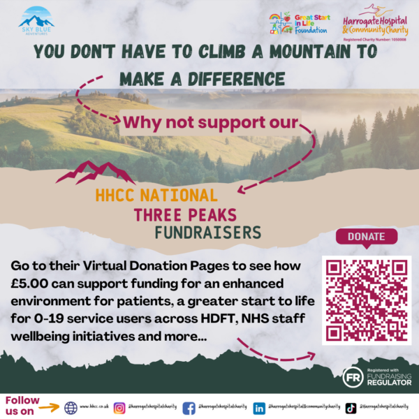 Support the HHCC National Three Peaks Fundraisers