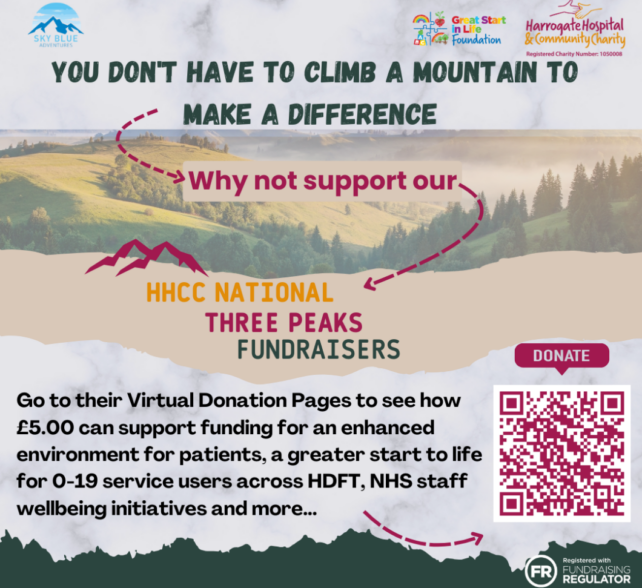 Support the HHCC National Three Peaks Fundraisers