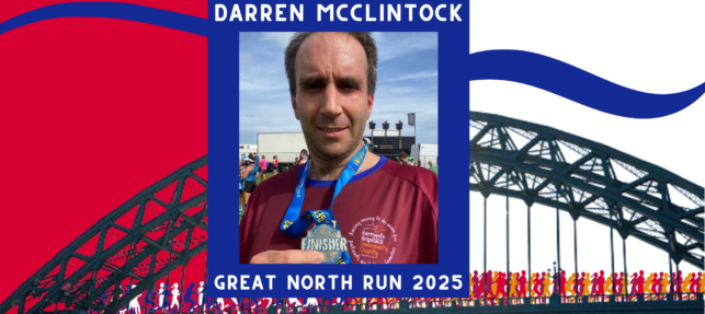 Darren’s Great North Run 2025
