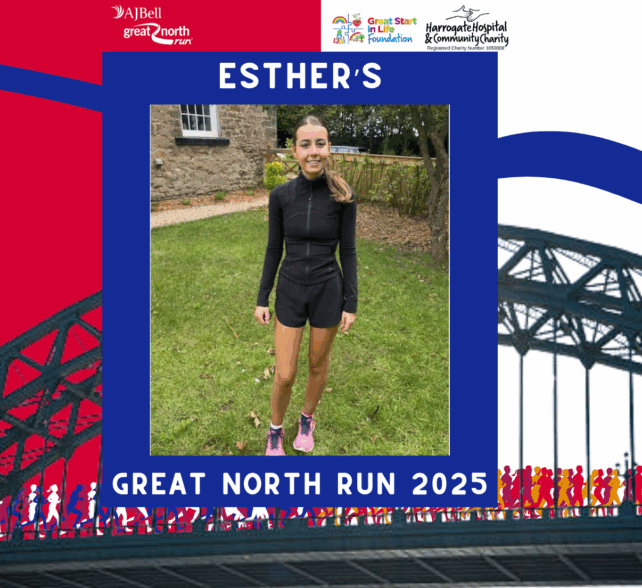 Esther’s Great North Run for the Great Start in Life Foundation
