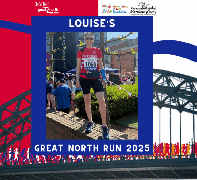 Louise’s Great North Run for the Great Start in Life Foundation