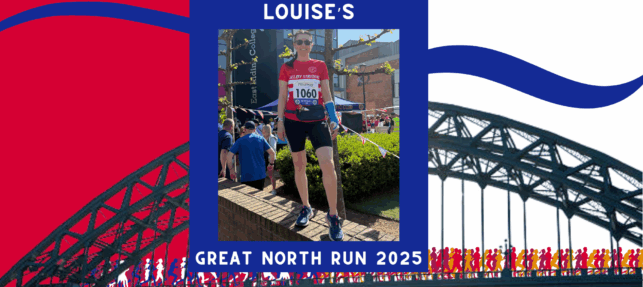 Louise’s Great North Run for the Great Start in Life Foundation
