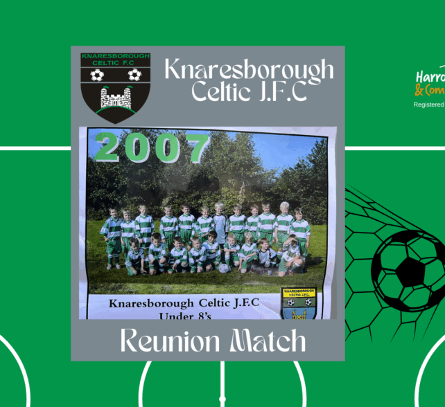 Knaresborough Celtic Reunion Match for the Sir Robert Ogden Centre