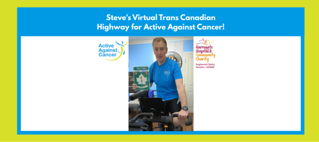 Steve’s Virtual Trans Canadian Highway for Active Against Cancer